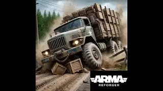 Cutting off enemy supplies in ARMA Reforger - ROAD BLOCK!