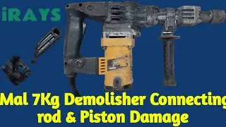 Mal 7Kg Demolition Breaker Connecting Rod & Piston Damage and Replacing