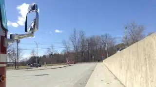 Tour of Sherbrooke fire truck