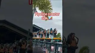 Pipeline coaster ride 🎢#adventure#florida#usa #shorts#viralshorts