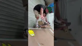 Old guy still shredding on skateboard! #shorts #skateboarding #fun