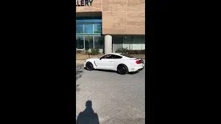 White Shelby GT350 Mustang Leaving C&O ATL April 2022