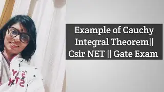 Example of cauchy Integral Theorem || Complex Analysis 