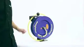 Gardenlife Pro - GOODYEAR Retractable Air and Water Hose Reel