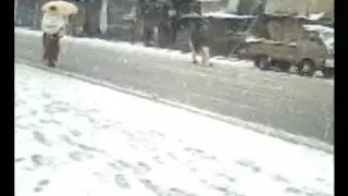 snow fall in Batkhela