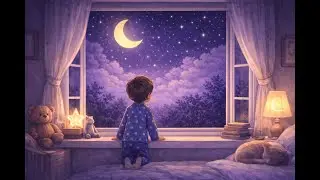 Sleepy Night Sky for Kids 🌙 sleeo music for kids