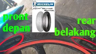 arah putaran ban michelin pilot street