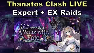 Dragalia Lost - Thanatos Clash Live - Expert + Ex Raids