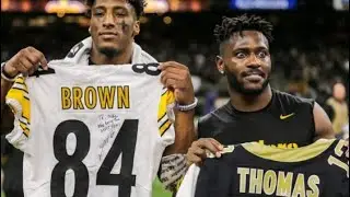 Antonio Brown set to workout for the Saints #AB #antoniobrown #saints #neworleans