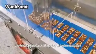 Ultrasonic candy cutting machine