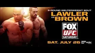UFC on Fox 12: Brown vs. Lawler preview