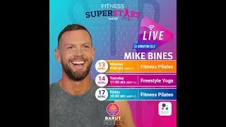 FITNESS SUPERSTARS LIVE 1 - Fitness & Pilates Workout with Mike Bines Powered by Barut Hotels