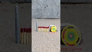 Macthstik Amazing cracker experiment 🔥🧨💥 Diwali crackers testing #shorts