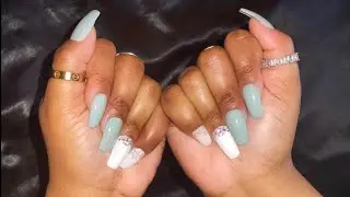 Quarantine Acrylics with No Mess and No Dry Time!| The Perfect Nail Hack!