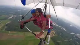 Hang gliding