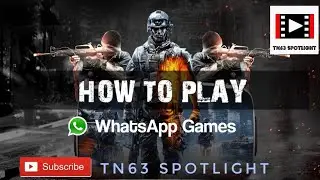 How to Play Games in whatsapp  | how to play games through whatsapp | Interesting app |
