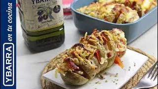 Patatas Hasselback - Recetas Fáciles