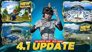 Pub- G mobile 4.1 update !! 😈 school apartment rush gameplay!!👻 