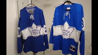 Comparing a Reebok Premier to a Mitchell&Ness Jersey