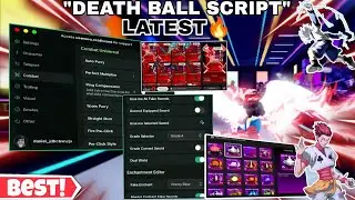 Death Ball BEST🤩 Script Auto Parry/Spam Super Accurate🔥,Autofarm,Visual Swords,Effects,Emotes😎 & Mor