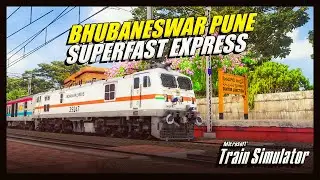TSCR ROUTE | BHUBANESEAR - PUNE SUPERFAST EXPRESS | MSTS LIVE