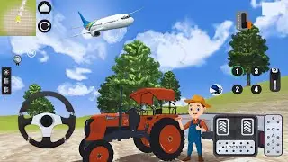 Real Tractor Driving Simulator 2025- Indian Farming Transport Walkthrough- Android GamePlay part_618