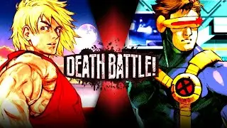 Fan made death battle trailer:ken masters vs cyclops(street fighter vs marvel)