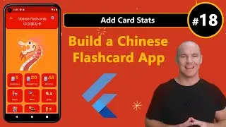 Build a Flashcard App in Flutter! #18 - Add Card Stats