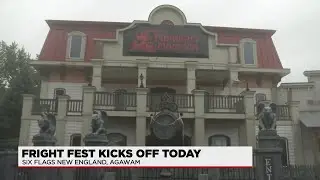 Fright Fest kicks off at Six Flags New England