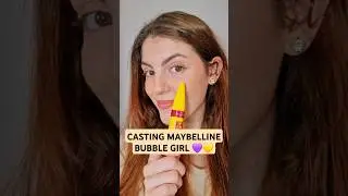 Casting Maybelline Bubble Girl 💜💛