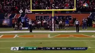 5 years ago today. Cody Parkey dubble doink in the Bears Eagles playoff game #FlyEaglesFly