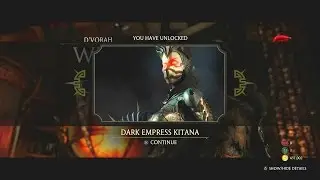 Mortal Kombat XL - St. Patrick's Day with D'Vorah (Unlocked Dark Empress Kitana Finally!)