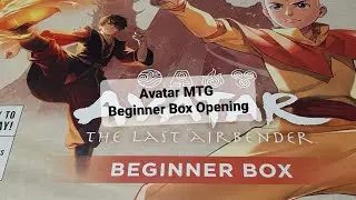 Открытие коробки новичка Avatar MTG