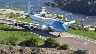 The “Doomsday Plane” Departs LAX! Boeing 747 E-4B Nightwatch + C-17