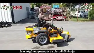 Stiga ZT 7132 T fűny&iacute;r&oacute; traktor | helyben fordul&oacute; | botkorm&aacute;nyos | Agrokeri |