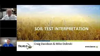 TAURUS Q&A SESSION: Soil Test Interpretation