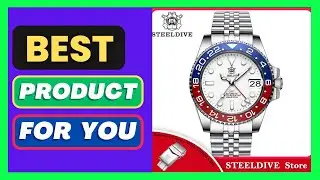 STEELDIVE SD1993 White Dial 60 Clicks Ceramic