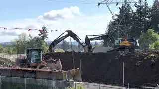 MEI - Multiple Excavators, Industrial Activity adjacent to Residential (5/11/22 8:43am)
