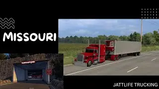 Kansas Missouri to Springfield Missouri in underground TERRASTORE warehouse with Peterbilt 389