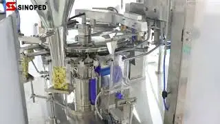 Automatic Oatmeal Beverage Dried Food Combination Scale Bags Liquid Solid Filling Sealing Machines