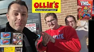 FREEZING my @$$ off-OHIO Ollie's ROAD TRIP toy hunt ❄️🧊