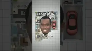 Choose your Hiding Spot! Level: P. Diddy 🛢️ #diddy #challenge #hideandseek