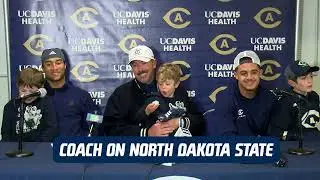 2025 Football Postgame Press Conference - vs. Rhode Island