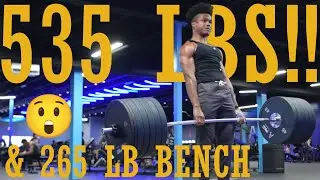 535 Deadlift and 265 Bench | Road to 600 Episode 9