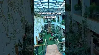Destination Hostel in Lisbon Portugal #hostel #budgettravel  #lisbon #portugal