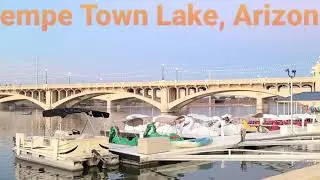 Tempe Town Lake | Things to do in Tempe | Boating, Biking, Kayaking | Paddle Boarding  (Valentus)