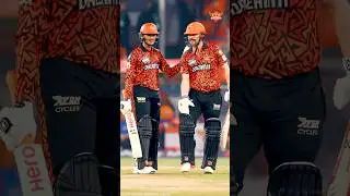 They never left.🔥Abhishek Sharma | Travis Head | #PlayWithFire | #SRHvPBKS | #TATAIPL2025 | #shorts