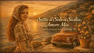 Sotto il Sole di Sicilia, Amore Mio ❤️ | 1960s Italian Romantic Love Song (Music Video)