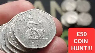 QUICK &pound;50 50p Coin Hunt! EP73