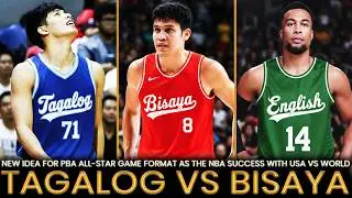 TAGALOG vs BISAYA sa PBA All-STAR | New Format?